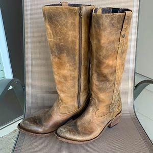 Liberty Black Esther America Distressed Boots 9